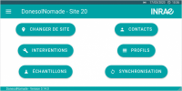 écran d'accueil de DonesolNomade